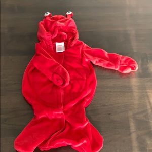 Halloween Lobster Costume Newborn 0-3 Month